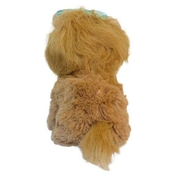 Cute Toy Cup Yorkie Terrier Plush Puppy Dog with Blue Bow  Stuffed Animal Toy 7" - Picture 5 of 6